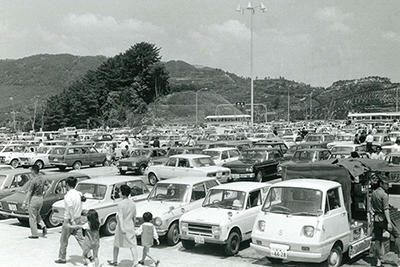 1969年の浜名湖サービスエリア