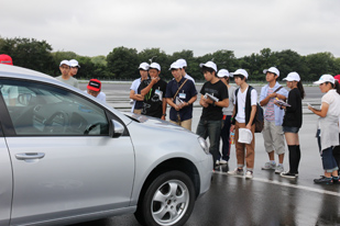 実車試験の様子