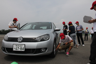 実車試験の様子