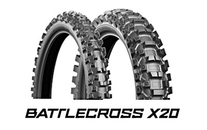 モトクロス向けブランド「BATTLECROSS(バトルクロス)」シリーズ拡充 「BATTLECROSS X20(バトルクロス エックスニーマル)」発売  | ニュースリリース | 株式会社ブリヂストン