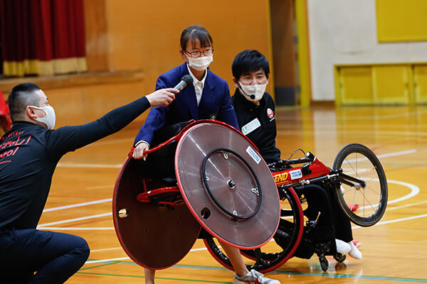 パラスポーツ体験型授業「あすチャレ！School」