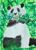 ジャイアントパンダは竹がいっぱいでしあわせ